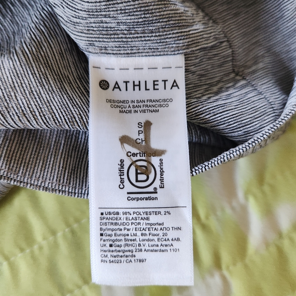 Athleta Echo Button Up Shirt Small - Picture 4 of 9